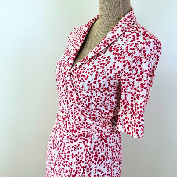 Ganni Wrap Dress - Size 38/US 6 - Picture 5 of 7